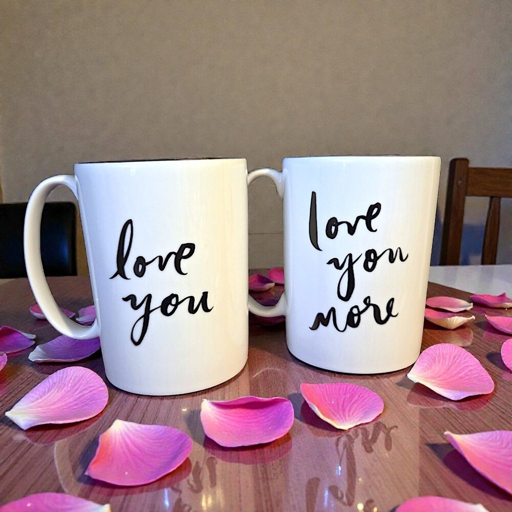 Kate Spade Lenox "Love You" Porcelain Mug Set